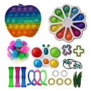 Fidget Toys Pack Set Sensory Simple Dimple Stress Relief and Anti-Anxiety Tools