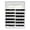 Black, variant on Blue Grey Stripe Kitchen Curtains 45 Inches length, Farmhouse Modern Art Striped Window Treatment Curtain Drapes, Lightweight Window Panels for Living Room Bedroom, 52"x45", 2 Panels