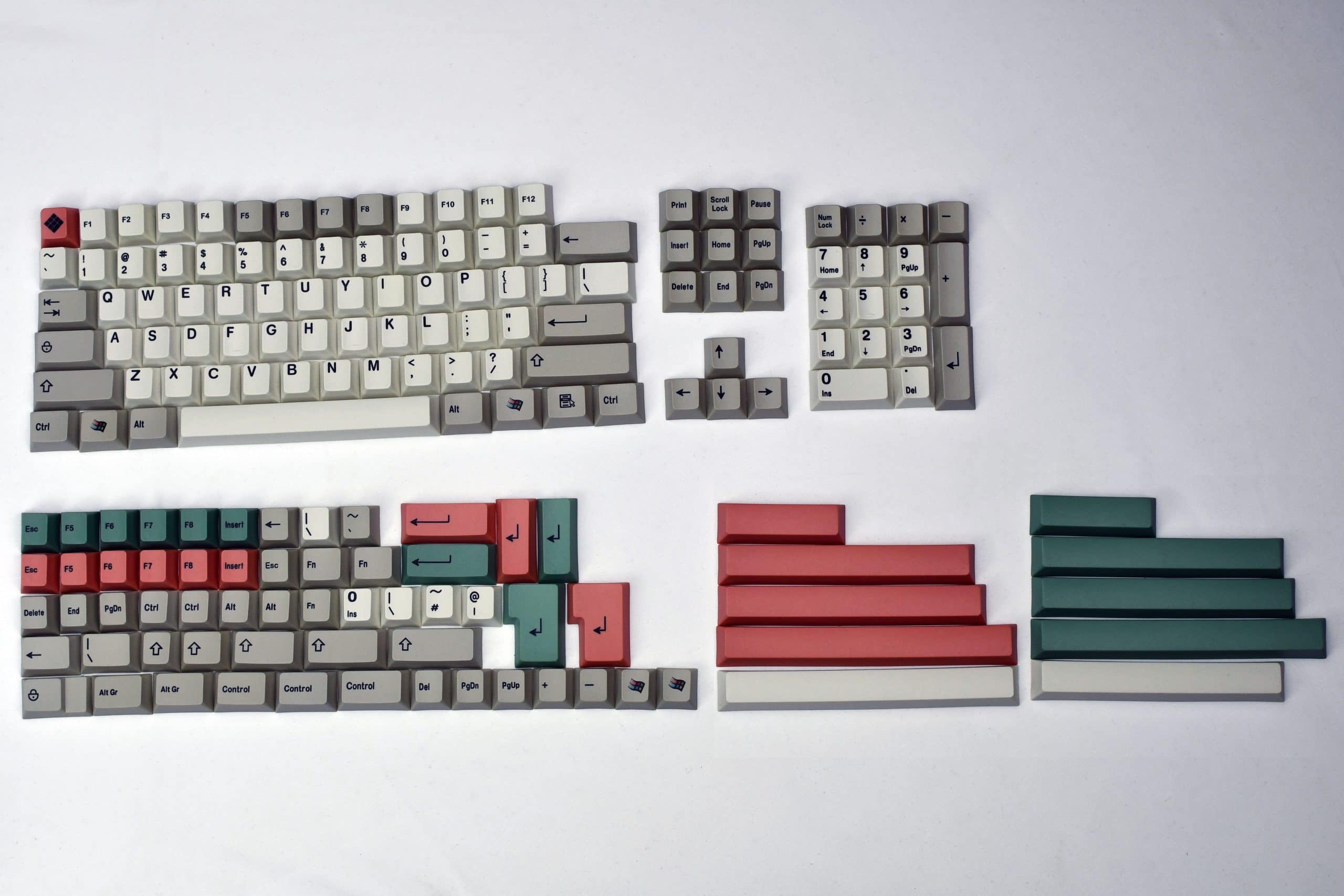 Cherry Profile 9009 Dyesub PBT Keycaps (163 keycap set)