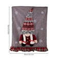thumbnail image 3 of Christmas Chair Back Covers Gnome Chair Covers Xmas Dining Chair Covers For Home Kitchen Dining Room Decor, 3 of 5