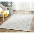 thumbnail image 3 of Safavieh Dhurries Hand-Woven Wool Gray/Ivory Area Rug, 3 of 6