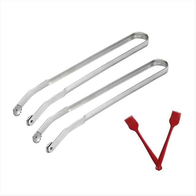 Pinzas para Girar Salchichas,Pinzas para Cocinar en la Cocina,Pinzas para Barbacoa para Asar,Pinzas para Parrilla de Salchichas,Pinzas de Cocina con Manejar B