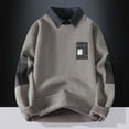 thumbnail image 2 of ChaoLingNeng Mens Sweaters And Pullovers Knit Sweaters Men Lightweight Mock Neck Knit Pullover Slim Fit Comfortable Warm Fall Winter Tops, 2 of 4