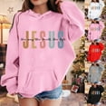 thumbnail image 6 of Teen Girls Hoodies Christian Sweatshirt Long Sleeve Graphic Hoodies Comfy Loose Pullover Top Fashion Winter Clothes Little Boy Clothes 12-13 Years Cute&nbsp;Boy Girl&nbsp;Clothing, 6 of 6
