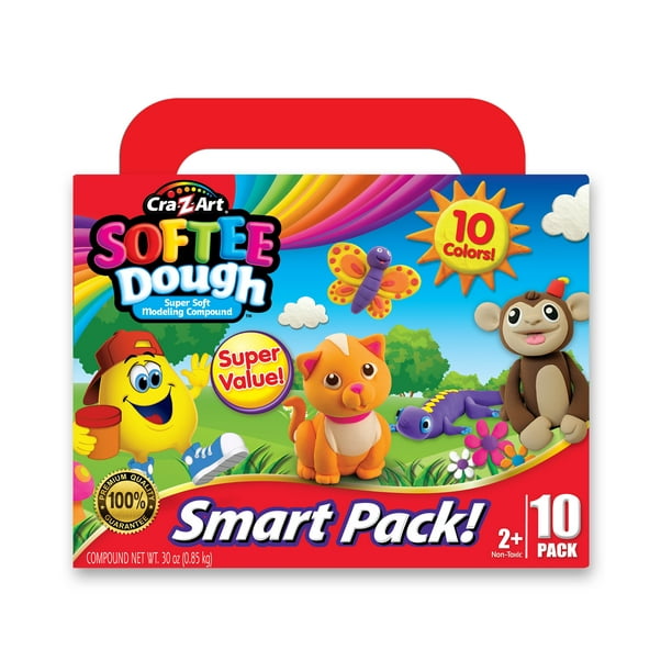 CraZArt Softee Dough, 10 pack