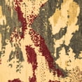 thumbnail image 1 of Ahgly Company Indoor Square Abstract Brown Modern Area Rugs, 8' Square, 1 of 4