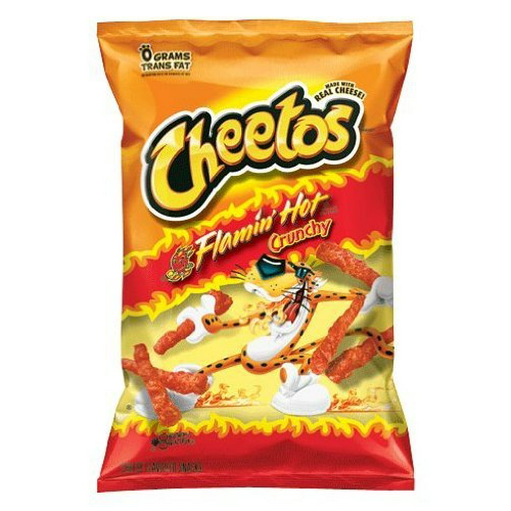 Cheetos Flamin Hot Crunchy 2.0 oz (Pack of 5)