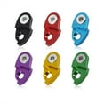 thumbnail image 4 of Soidarity Patilla de cambio trasera para bicicleta, extensor de montaña, extensión de precisión, gancho trasero, accesorios de ajuste de Negro 20piezas, 4 of 6