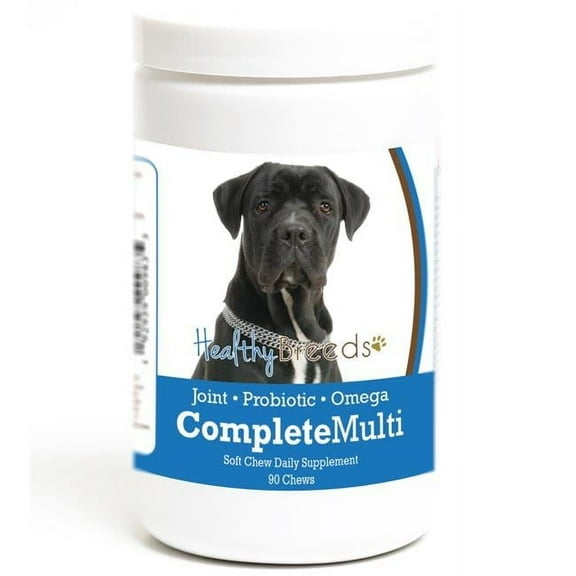 Healthy Breeds 192959009835 Cane Corso all in one Multivitamin Soft Chew - 90 Count