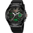 thumbnail image 2 of Men's Waterproof Sports Watch with Dual Display Multifunction Chronograph Week Date Analog Digital for Outdoor, 2 of 12