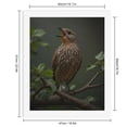 thumbnail image 2 of Paint By Numbers Kit for Adults Beginner - Bird Perched On Branch Singing DIY Canvas Painting Kits for Adults, Frameless Paint By Number for Adults for Home Wall Decor 16x20 Inch, 2 of 7