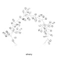 thumbnail image 2 of fastboy Exquisite Detailing Wedding Headbands For Charming Bridal Look Not Easy To Break silver 1Set, 2 of 6