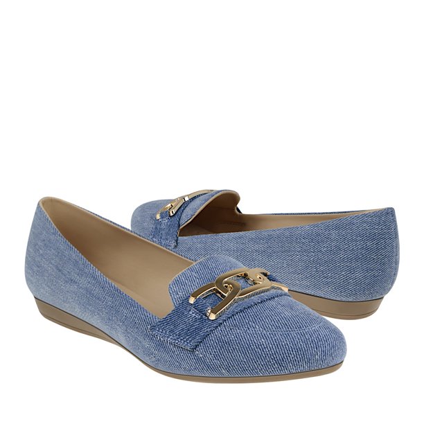 ZAPATOS DAMA STYLO 2319 TEXTIL AZUL Stylo 2319
