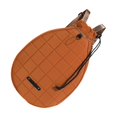 thumbnail image 3 of ZheElen Tennis Backpack Large Capacity with clean,solid color give Adjustable Strap Polyester Crossbody Bag Brown, 3 of 6