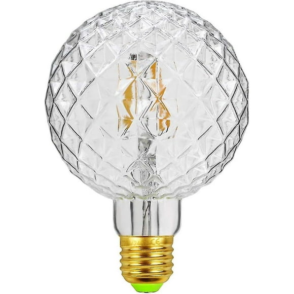 Led Bulbs Vintage Light Bulb 4w Crystal Edison Bulb G95 220/240v E27 Specialty Decorative Light Bulb (clear)
