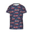 thumbnail image 6 of Fuzoiu Fire Truck 1 Print Youth Short Sleeve T-Shirt,Youth Dry-Fit Active Athletic T-Shirt,Short Sleeve Tops Tees for School, Sports, and Casual Wear, 6 of 6