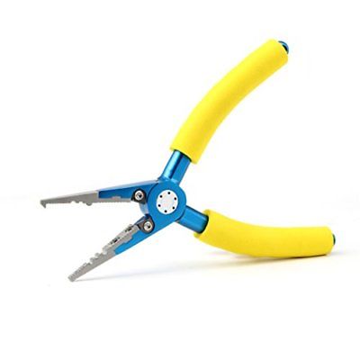 Stainless Steel Jewelry Fishing Flat Nose Plier Hook Remover with Return Spring