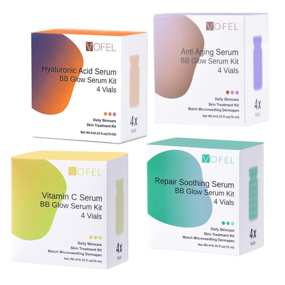 Sérum VOFEL antienvejecimiento con ácido hialurónico y vitamina C 10 ml x16