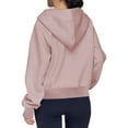 thumbnail image 6 of Mlzmgr Womens Hoodies V Neck Drawstring Pullover Fall Solid Color Loose Comfy Sweatshirts Blouse, 6 of 6