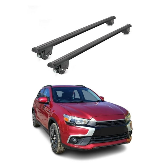 OMAC Roof Racks Cross Bars for Mitsubishi Outlander Sport 2014-2024 Black