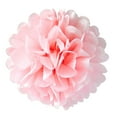 thumbnail image 1 of Conjunto de Bolas de papel Inteprter Rosa de 7,8 pulgadas Con pompón para fiesta, 1 of 6