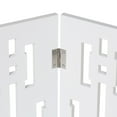 thumbnail image 6 of Etna Freestanding Wood Pet Gate 3-Panel Tri Fold Dog Fence - 48" Wide, 6 of 8