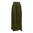 thumbnail image 4 of Pantalones palazzo anchos para mujer: pantalones elásticos y flexibles con cintura elástica para primavera/verano/otoño, 4 of 4