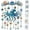 B, variant on Ocean-Themed Crystal Wind Chime, Stained Acrylic Sea Turtle Whale Dolphin Hanging Suncatcher with Prism Drops, Coastal Beach Glow Outdoor Decor for Garden Yard Patio Porch Window (A)
