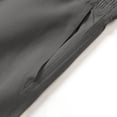 thumbnail image 6 of Men's Joggers Cargo Work Pants, Elastic Waist Drawstring Straight Leg, Quick Dry Lightweight Stretchy Multi-Pocket, Casual Hiking Running Athletic Daily | AKLJWH,Gray S, 6 of 9