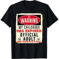 thumbnail image 1 of Camiseta de Mujer 'Mi Infancia Caducó' - Diseño Divertido Adulto 18+ | Estilo Misfits, Color Negro, 1 of 7