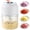400ML White, variant on Electric Garlic Chopper, 2026 New Mini Food Processor & Food Chopper for Kitchen, Portable Cordless Garlic Mincer with 4 Stainless Steel Blades, Small Vegetable Chopper for Onion Salad