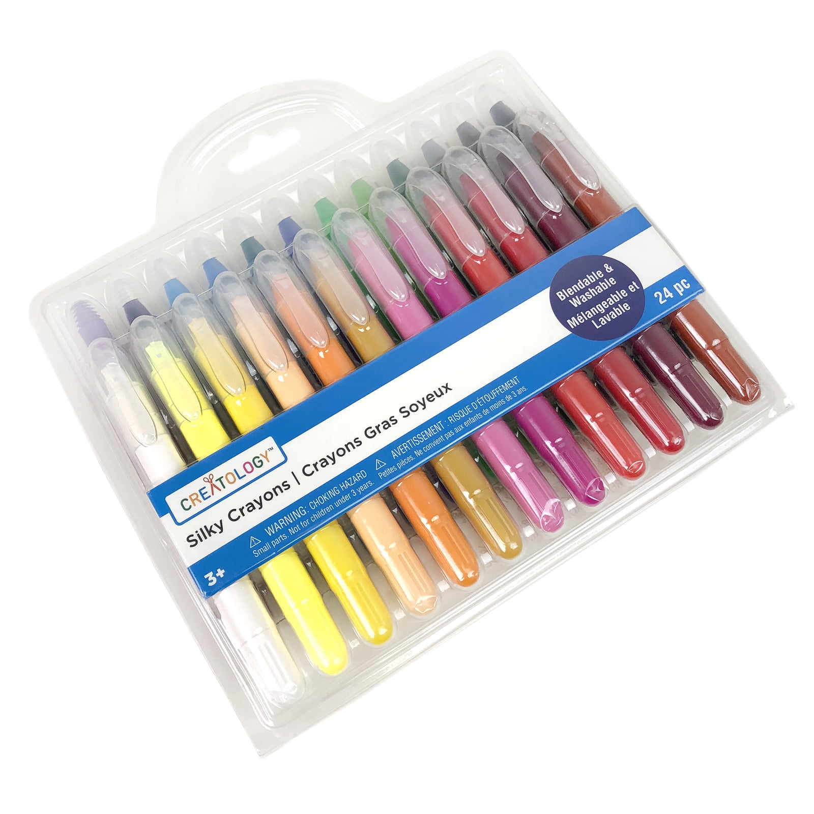 12 Packs: 24 ct. (288 total) Silky Crayons by Creatology