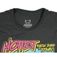 thumbnail image 3 of Aggretsuko Mens' Hottest New Band In Town OTMGirls Graphic Print T-shirt, 3 of 5