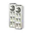 thumbnail image 1 of Lámparas De Emergencia Con Linterna 6 Led Recargables 2 Piez, 1 of 3