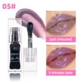 thumbnail image 1 of Brillo de labios de espejo que cambia de Color por temperatura, brillo de labios hidratante duradero, brillo de labios nacarado, esmalte de labios transparente rosa, 1 of 5