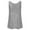 Grey, variant on Women Sequin Loose Fit Camisole Trendy Sleeveless Sparkle Cami Tank Tops Plus Size Crew Neck Summer Tunic Shirts Tees Hot Pink XL