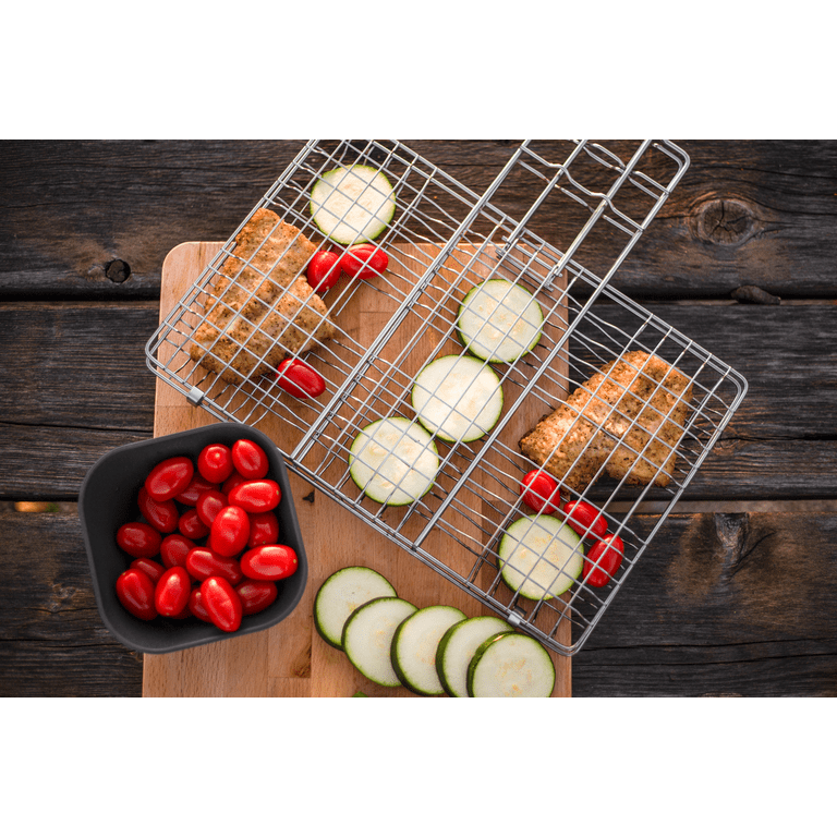 Coghlan's Deluxe Broiler, For Grilling Steaks, Fish, Vegetables,  9" x 13" Grill Surface