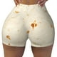 thumbnail image 2 of Fotbe Pita Tortilla Shorts Sin Costuras – Shorts Deportivos de Cintura Alta para Mujer, Elásticos para Gimnasio, Yoga, Running o Ciclismo-Large, 2 of 8