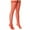 Red (6 Pack), variant on Angelina Fishnet Thigh High with Lace (6-Pack)
