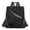 Black, variant on Stylago Backpack Purses for Women Square Corduroy Computer Bags with Zipper Pouch Crossbody Strap Schoolbag for Travel Work Black