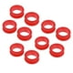 thumbnail image 2 of 10x Tijeras de Peluqueria Zulema Inserciones de Anillos de Dedo Rojo, 2 of 8