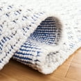 thumbnail image 5 of SAFAVIEH Casablanca Braelyn Diamond Runner Rug, Blue/Ivory, 2'3" x 8', 5 of 8