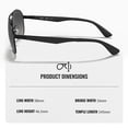 thumbnail image 5 of Ray-Ban RB3549 POLARIZED Pilot Shaped Sunglasses for Men & Women - Includes Official Rayban Eyewear Kit - Ideal Formal & Casual Wear Sunglasses - Grey Lens, 5 of 7