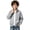 Gray, variant on JZEJING Boys Fall Jacket Stand Collar Long Sleeve Lightweight Zip up Coat with Pocket Kids Clothes Boys