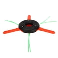 thumbnail image 2 of Cabezal de corte de césped instalación simple Reemplazo del cabezal de corte de hilo ampliamente aplicable Rosca interna M10x125 con 3 cuchillas de plástico para agricultura ANGGREK Otros, 2 of 8