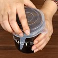 thumbnail image 1 of 6Pcs/set Réutilisable Frais Garder Wrap Silicone Frais Garder Silicone Étendre Couvercle d'Aspiration-bowl Casserole Couvercle de Cuisson Casserole Couvercles Renversés, 1 of 7