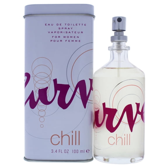 Liz Claiborne Curve Chill for Women Eau de Toilette, Perfume for Women, 3.4 Oz