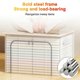 thumbnail image 2 of Foldable PVC Household Storage Box Large Capacity Transparent Clothes Organizer Storage Container for Toy and Blanket Household Items, 2 of 5