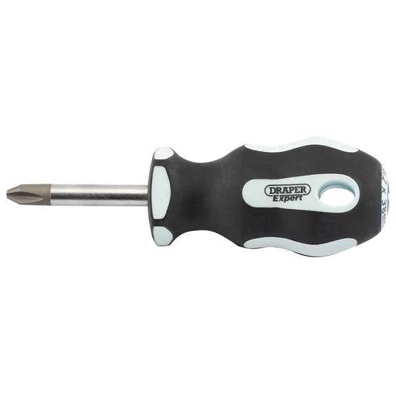 Draper 34991 Expert Cross Slot No:2 x 38mm Soft Grip Screwdrivers