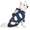 thumbnail image 5 of KLL Cute Sheep 1 for Basic Dog Hoodie - Pet Hoodie Sweater with Leash Hole - Cute Dog Sweatshirt - Pet Clothes Hooded Sweatshirt for Dog & Cat -Large, 5 of 8